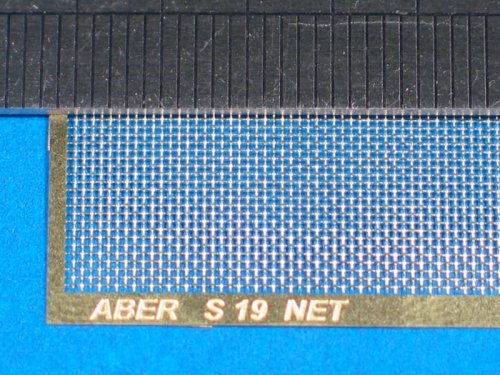 Przejdź do produktu ABER S19  - Net with interlaced mesh 0,5 x 0,5 mm - 75 x 42mm