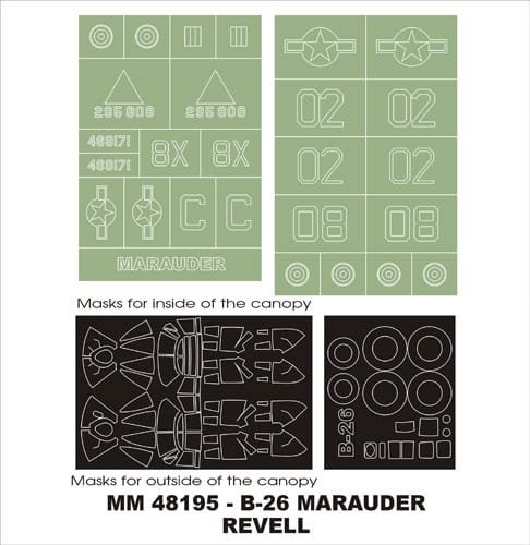 Przejdź do produktu MONTEX MM48195 - 1:48 B-26 B/G Marauder