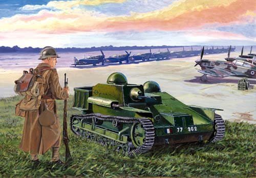 Przejdź do produktu MIRAGE 35306 - 1:35 AMR -UE Tankietka Citroen-Kegresse / Renault