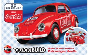 AIRFIX J6048 - Coca-Cola VW Beetle - Quick Build
