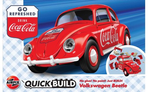 Przejdź do produktu AIRFIX J6048 - Coca-Cola VW Beetle - Quick Build