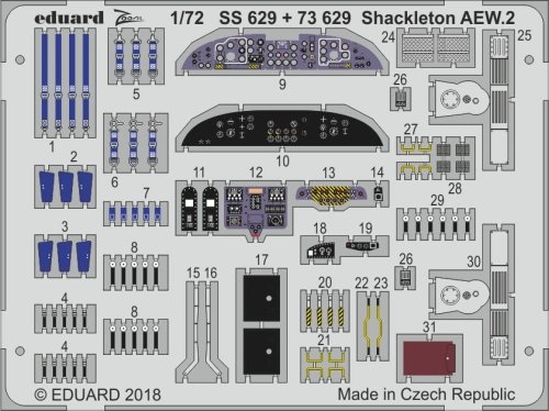 Przejdź do produktu EDUARD SS629 - 1:72 Shackleton AEW.2
