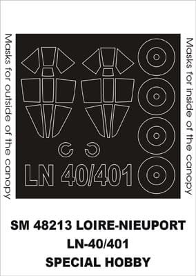 Przejdź do produktu MONTEX SM48213 - 1:48 Loire Nieuport LN-400/410