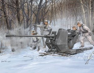 TRUMPETER 02310 - 1:35 Flak 37 (German 3.7cm anti-aircraft gun)