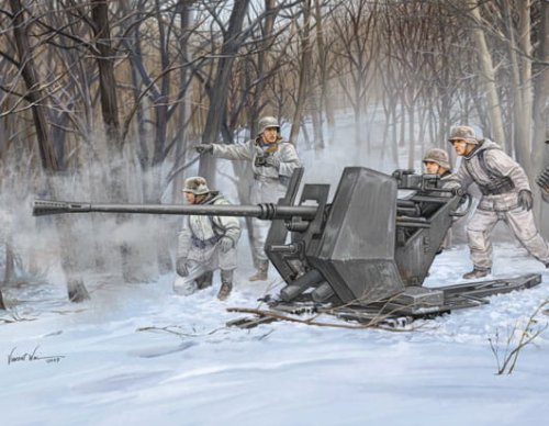 Przejdź do produktu TRUMPETER 02310 - 1:35 Flak 37 (German 3.7cm anti-aircraft gun)