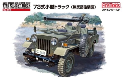 Przejdź do produktu FINE MOLDS FM36 - 1:35 JGSDF Type 73 Light Truck w/Recoilless Rifle
