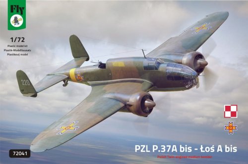 Przejdź do produktu FLY 72041 - 1:72 PZL.37A bis - Łoś A bis