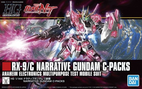 Przejdź do produktu BANDAI 5056760 - 1:144 RX-9/C Narrative Gundam C-Packs - HG