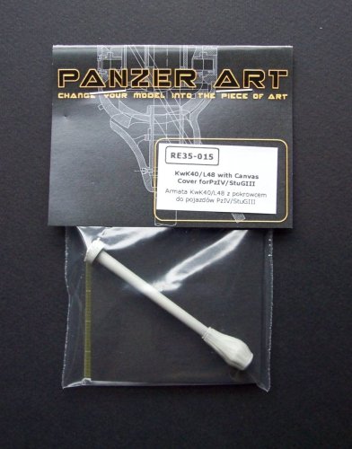 Przejdź do produktu PANZERART 35015 - 1:35 Barrel with Canvas Cover for PzIV /StuGIII (Mid Pattern)