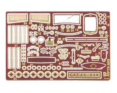 Przejdź do produktu PART P72022 - 1:72 GAZ AA