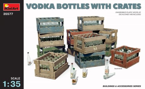 Przejdź do produktu MINIART 35577 - 1:35 Vodka Bottles with crates