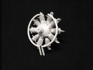 Copper State Models CSM E32006 - 1:32 Anzani 10 cyl 110hp Engine