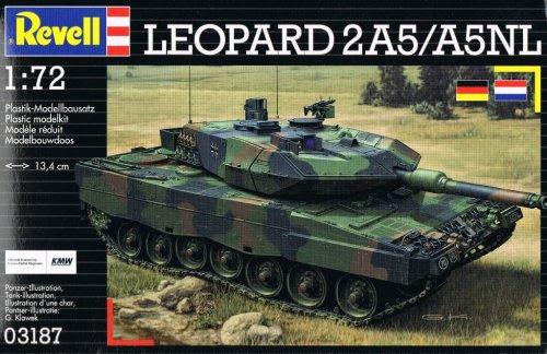 Przejdź do produktu REVELL 03187 - 1:72 Leopard 2 A5 / A5NL
