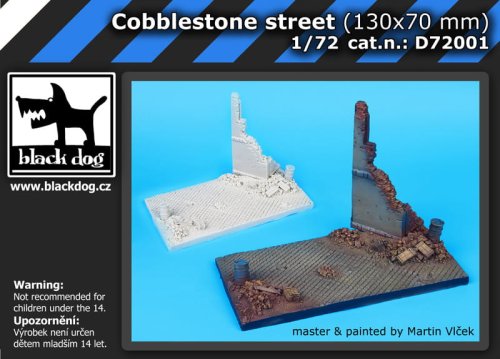 Przejdź do produktu BLACK DOG D72001 - 1:72 Cobblestone street (130x70 mm) - base