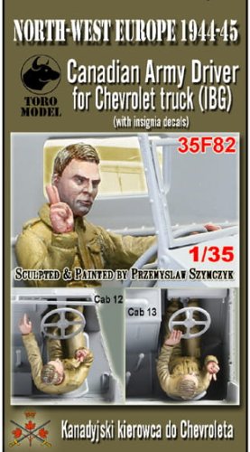 Przejdź do produktu TORO MODEL 35F82 - 1:35 Kanadyjski kierowca do Chevroleta