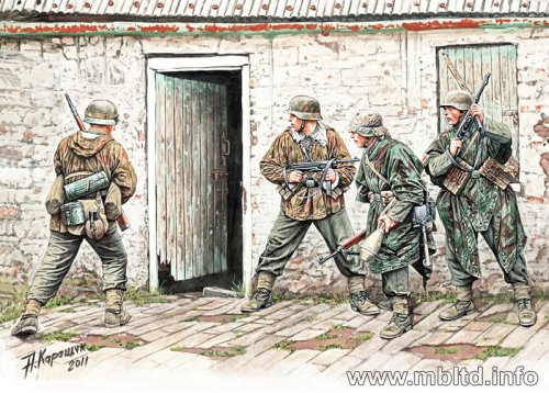 Przejdź do produktu MASTER BOX 3584 - 1:35 German Infantry - Western Europe 1944-1945