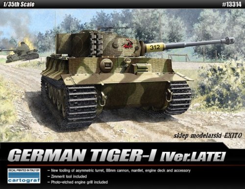 Przejdź do produktu ACADEMY 13314 - 1:35 German Tiger I Late Version