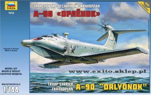 Przejdź do produktu ZVEZDA 7016 - 1:144 Ekranoplan A-90 Orlyonok