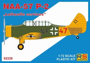 RS MODELS 92228 - 1:72 NAA-57 P-2 Luftwaffe services
