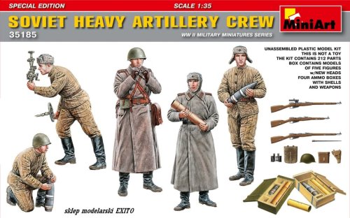 Przejdź do produktu MINIART 35185 - 1:35 Soviet Heavy Artillery Crew - Special Edition