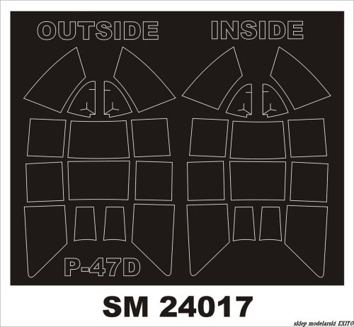 Przejdź do produktu MONTEX SM24017 - 1:24 P-47D Razorback