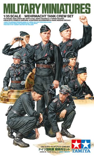 Przejdź do produktu TAMIYA 35354 - 1:35 Wehrmacht Tank Crew Set