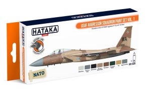 HATAKA CS29 - Zestaw farb USAF Aggressor Squadron vol. 1