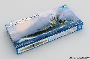 TRUMPETER 05796 - 1:700 HMS Valiant 1939