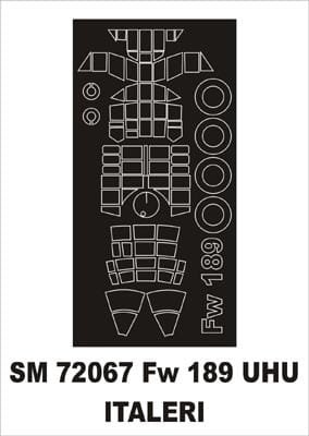 Przejdź do produktu MONTEX SM72067 - 1:72 Focke Wulf Fw-189