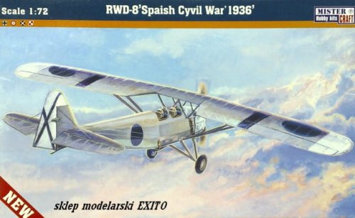 Przejdź do produktu MISTERCRAFT B46 - 1:72 RWD-8 Spanish Civil War