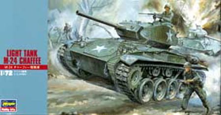 Przejdź do produktu HASEGAWA MT19 - 1:72 Light Tank M-24 Chaffee