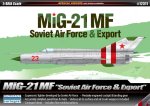 ACADEMY 12311 - 1:48 MiG-21MF Soviet Air Force & Export