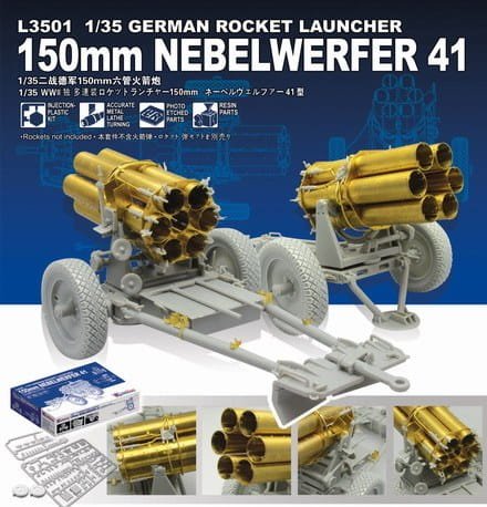 Przejdź do produktu GREAT WALL HOBBY L3501 - 1:35 150mm Nebelwerfer 41