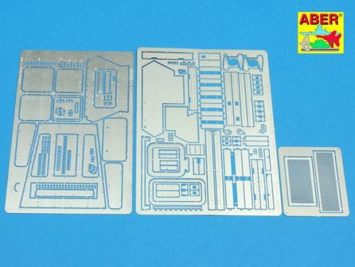 Przejdź do produktu ABER 35A077 - 1:35 Engine upper deck for Heavy Armoured Car Sdkfz.234