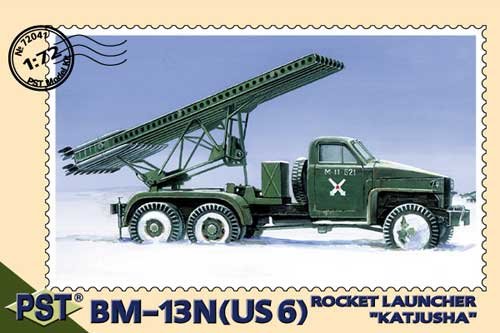 Przejdź do produktu PST 72041 - 1:72 BM-13N Katjusha on the base of Studebaker US6