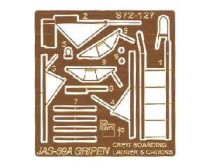 Przejdź do produktu PART S72127 - 1:72 JAS-39 Gripen (crew boarding ladder, chocks)