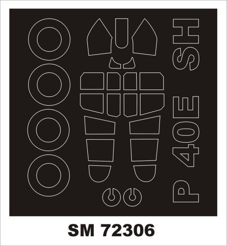 Przejdź do produktu MONTEX SM72306 - 1:72 Curtiss P-40E