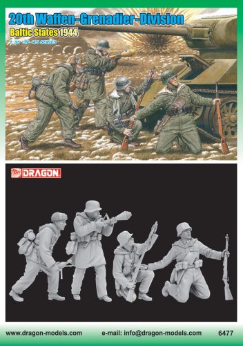 Przejdź do produktu DRAGON 6477 - 1:35 20th Waffengrenadier Division