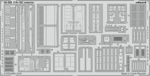 Przejdź do produktu EDUARD 48898 - 1:48 F/A-18C exterior