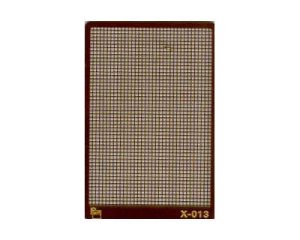 PART X013 -  Drilled Plates 0,7mm x 0,7mm