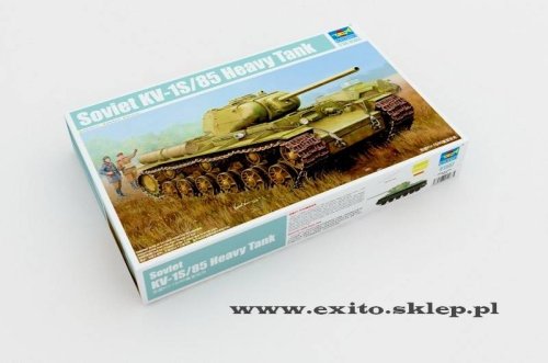 Przejdź do produktu TRUMPETER 01567 - 1:35 Soviet KV-1S/85 Heavy Tank