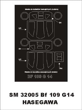 Przejdź do produktu MONTEX SM32005 - 1:32 Messerchmitt Bf-109 G-14