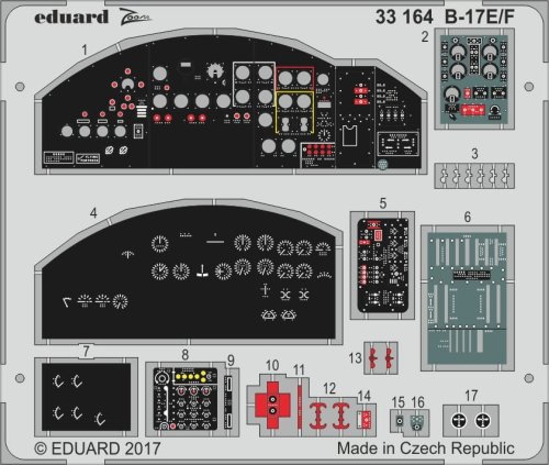 Przejdź do produktu EDUARD 33164 - 1:32 B-17E/F