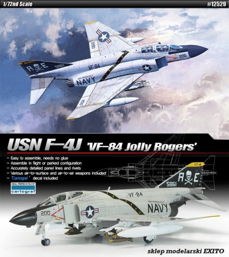 Przejdź do produktu ACADEMY 12529 - 1:72 USN F-4J VF-84 Jolly Rogers