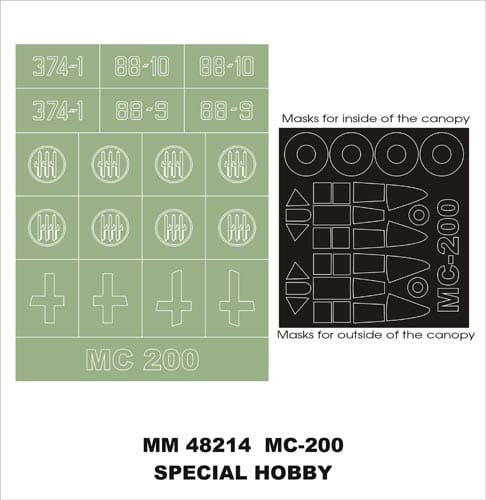 Przejdź do produktu MONTEX MM48214 - 1:48 Macchi MC.200
