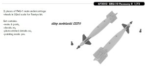 EDUARD 672052 - 1:72 GBU-10 Paveway II