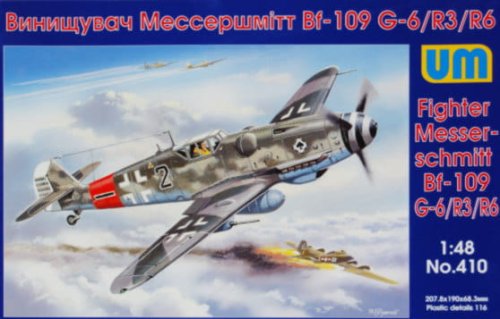 Przejdź do produktu UNIMODELS 48-410 - 1:48 Messerschmitt Bf 109 G6 / R3 / R6