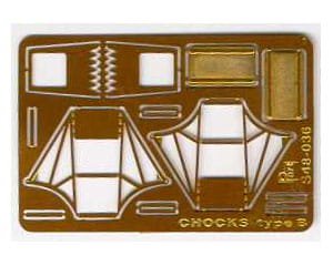 PART S48036 - 1:48 Chocks type B - modern Russian aircraft