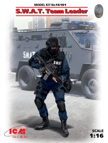 Przejdź do produktu ICM 16101 - 1:16 S.W.A.T. Team Leader
