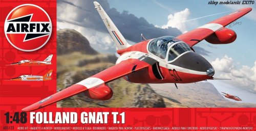 Przejdź do produktu Airfix 05123 - 1:48 Folland Gnat T.1